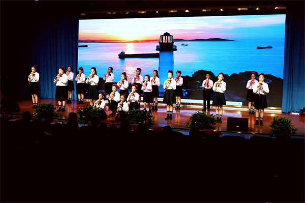 安徽省临泉县迎仙路小学关工委举行迎六一庆端午文艺汇演