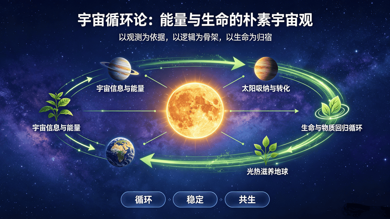 宇宙循环论：一种关于能量与生命的朴素宇宙