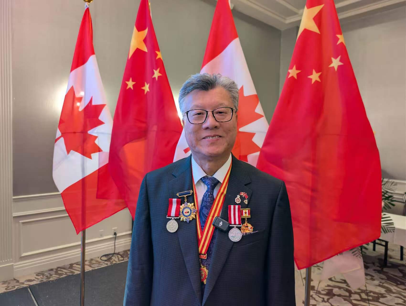 加拿大共工社社长孙瑞祥受邀出席中国驻多伦